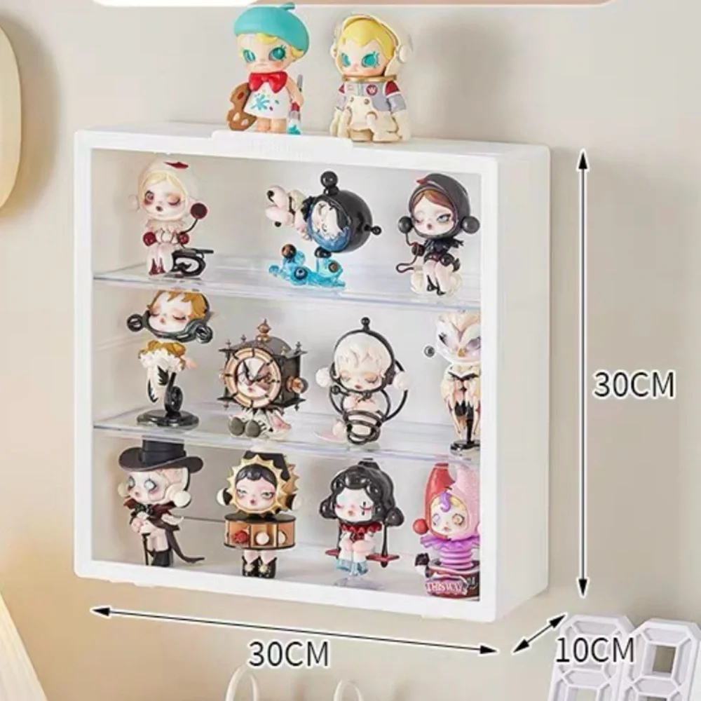 3-Layered Storage Box Display Shelf for Mini Toys